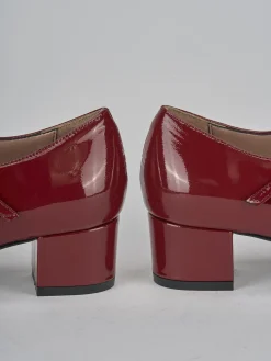 Sale Décolleté tacco 4cm vernice bordo' Donna Décolleté