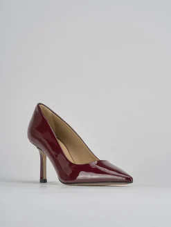 Best Décolleté tacco 7cm vernice bordo' Donna Décolleté