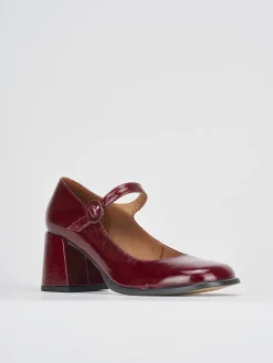 Online Décolleté tacco 8cm vernice bordo' Donna Décolleté