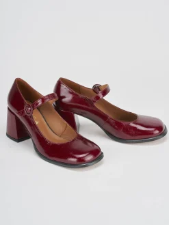 Online Décolleté tacco 8cm vernice bordo' Donna Décolleté