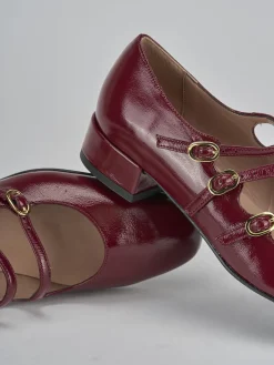 Best Décolleté tacco 3cm vernice bordo' Donna Décolleté