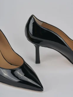 Hot Décolleté tacco 8cm vernice Donna Décolleté