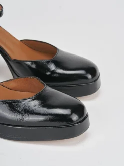 Outlet Décolleté tacco 9cm vernice Donna Décolleté