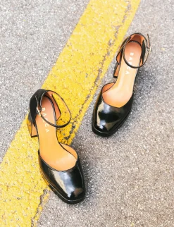 Outlet Décolleté tacco 9cm vernice Donna Décolleté