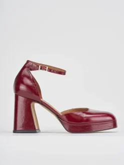 New Décolleté tacco 9cm vernice bordo' Donna Décolleté