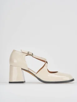 Outlet Décolleté tacco 8cm vernice Donna Décolleté