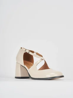 Outlet Décolleté tacco 8cm vernice Donna Décolleté