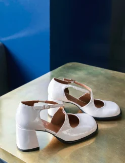 Outlet Décolleté tacco 8cm vernice Donna Décolleté