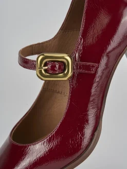 Best Décolleté tacco 7cm vernice bordo' Donna Décolleté