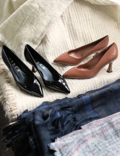 Hot Décolleté tacco 7cm vernice Donna Décolleté