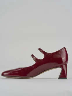 Discount Décolleté tacco 5cm vernice bordo' Donna Décolleté