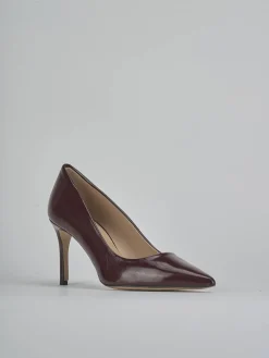 New Décolleté tacco 7cm vernice bordo' Donna Décolleté