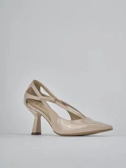 Clearance Décolleté tacco 7cm vernice Donna Décolleté