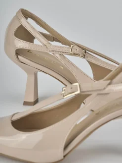 Clearance Décolleté tacco 7cm vernice Donna Décolleté