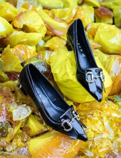 Clearance Décolleté tacco 3cm vernice Donna Décolleté