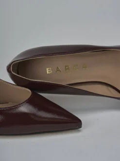 New Décolleté tacco 7cm vernice bordo' Donna Décolleté