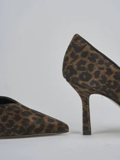 Sale Decoltè tacco 7 cm camoscio Donna Décolleté