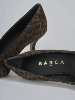 Sale Decoltè tacco 7 cm camoscio Donna Décolleté