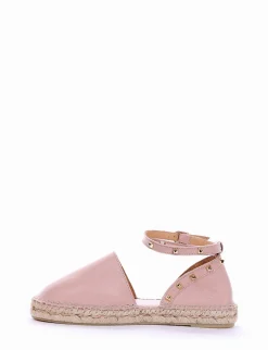 espadrilas fondo in gomma e soletto interno in vera pelle. Tomaia in morbidissima pelle nappata Donna Espadrillas