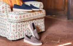 Sale Mocassini camoscio Uomo Mocassini