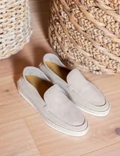 Outlet Mocassini camoscio Uomo Mocassini