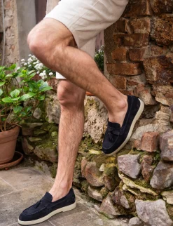 Online Mocassini camoscio Uomo Mocassini