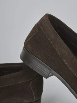 New Mocassini camoscio testa Uomo Mocassini