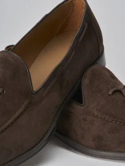 Mocassini camoscio testa Uomo Mocassini