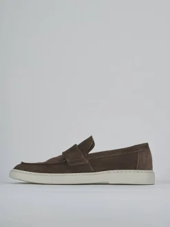 New Mocassini camoscio testa Uomo Mocassini