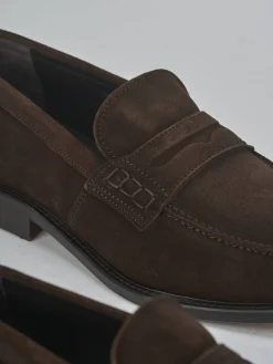 Clearance Mocassini camoscio testa Uomo Mocassini