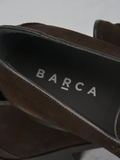 Hot Mocassini camoscio testa Uomo Mocassini