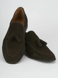 Mocassini camoscio testa Uomo Mocassini