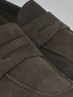 Mocassini camoscio testa Uomo Mocassini