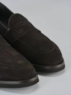 Hot Mocassini camoscio testa Uomo Mocassini