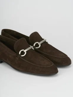 New Mocassini camoscio testa Uomo Mocassini