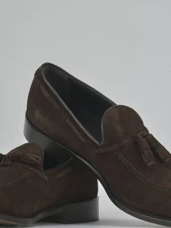 Mocassini camoscio testa Uomo Mocassini