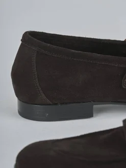 New Mocassini camoscio testa Uomo Mocassini