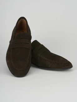 Hot Mocassini camoscio testa Uomo Mocassini