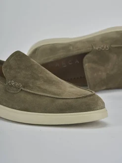 Outlet Mocassini camoscio Uomo Mocassini