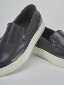 Hot Mocassini pelle Uomo Mocassini