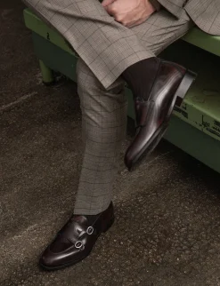 Outlet Mocassini pelle bordo' Uomo Mocassini