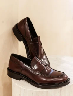 Outlet Mocassini pelle bordo' Uomo Mocassini