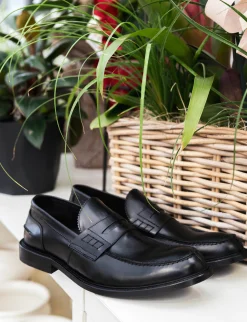 Hot Mocassini pelle Uomo Mocassini