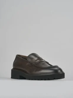 Sale Mocassini pelle testa Uomo Mocassini