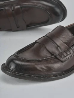 Discount Mocassini pelle testa Uomo Mocassini