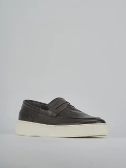 Clearance Mocassini pelle testa Uomo Mocassini