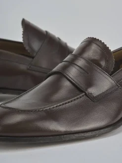 Hot Mocassini pelle testa Uomo Mocassini