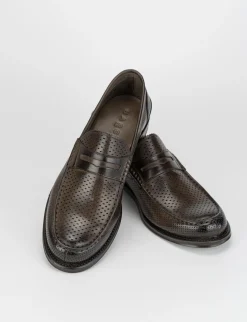 Discount Mocassini pelle testa Uomo Mocassini