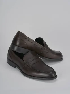 Hot Mocassini pelle testa Uomo Mocassini