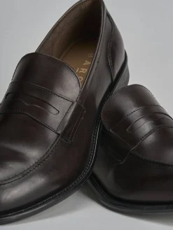 New Mocassini pelle testa Uomo Mocassini